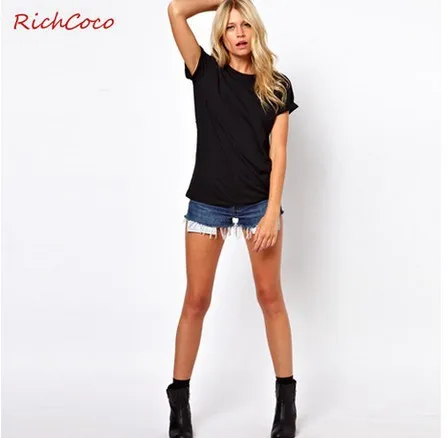 Hot Sale 2014 Summer Women Shirt The back wings of angels laser engraving T-shirt For Girl Top Tees XXL RIC-D247 | Женская одежда