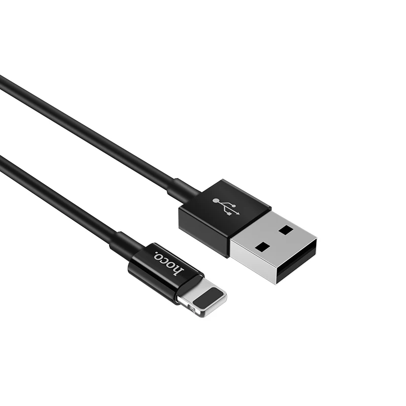USB-кабель HOCO для iPhone X 8 7 6 5 6s кабели быстрой зарядки телефонов передачи данных SE