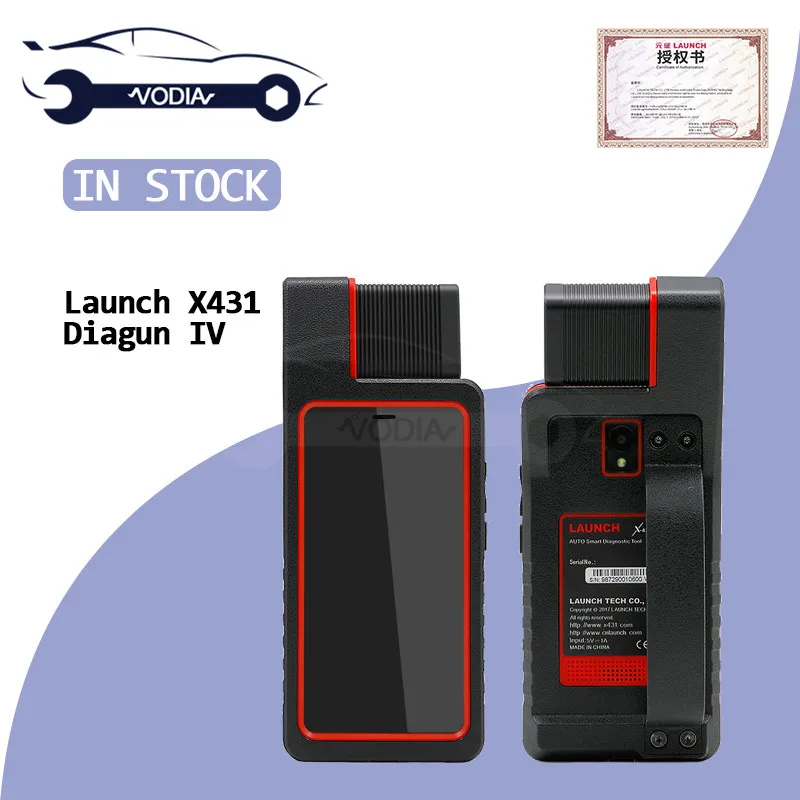 

Диагностический сканер Launch X431 Diagun IV с поддержкой Wi-Fi и Bluetooth