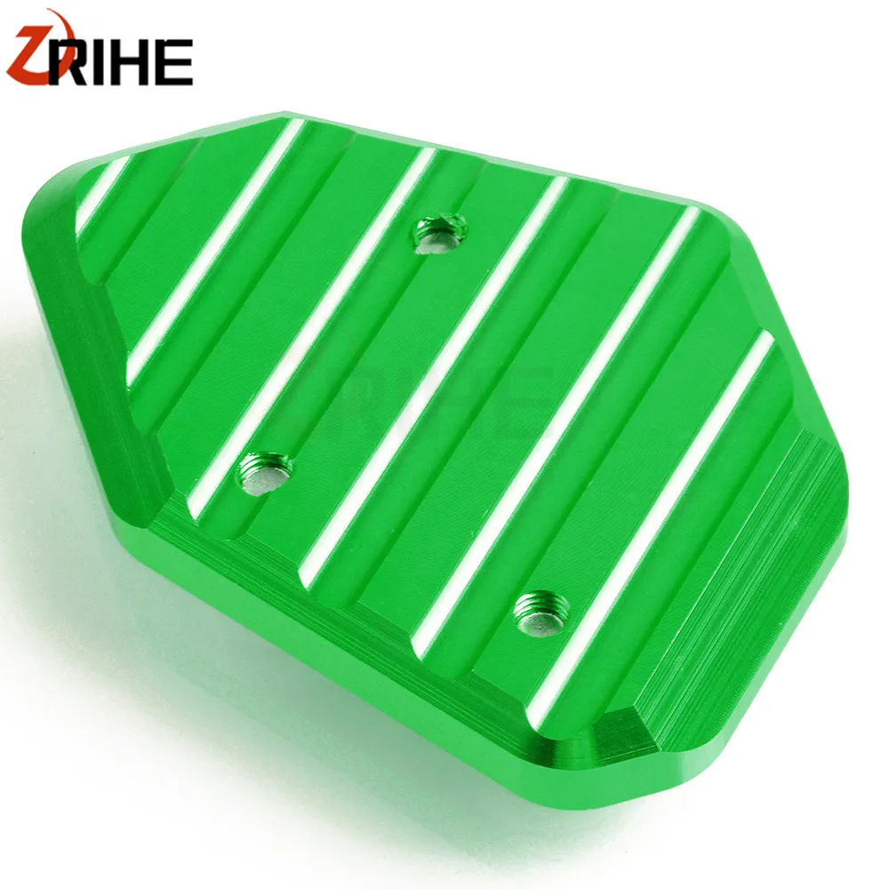 CNC Aluminum Motorcycle Side Stand Pad Enlargement Plate Kickstand Extension for BMW F800R 2009-2014 HP2 2008-2010 R1200S 06-08 |