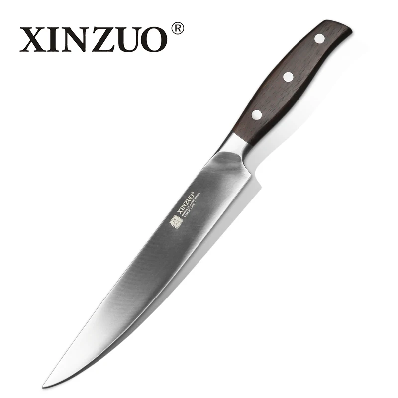 Zhi-Cleaver Knife XINZUO брендовые высококачественные кухонные ножи Santuko Cleaver из немецкой нержавеющей стали для очистки овощей 3,5+ 5+ 7+ 8+ 8 дюймов - Цвет: Zhi-Cleaver Knife