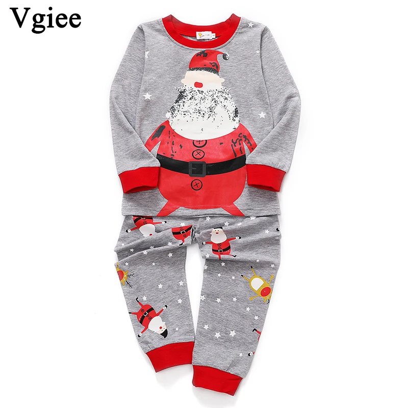 Vgiee Christmas Outfits Winter Clothes for Girls Boys Kids Full Cartoon Unisex Children CC178 | Детская одежда и обувь