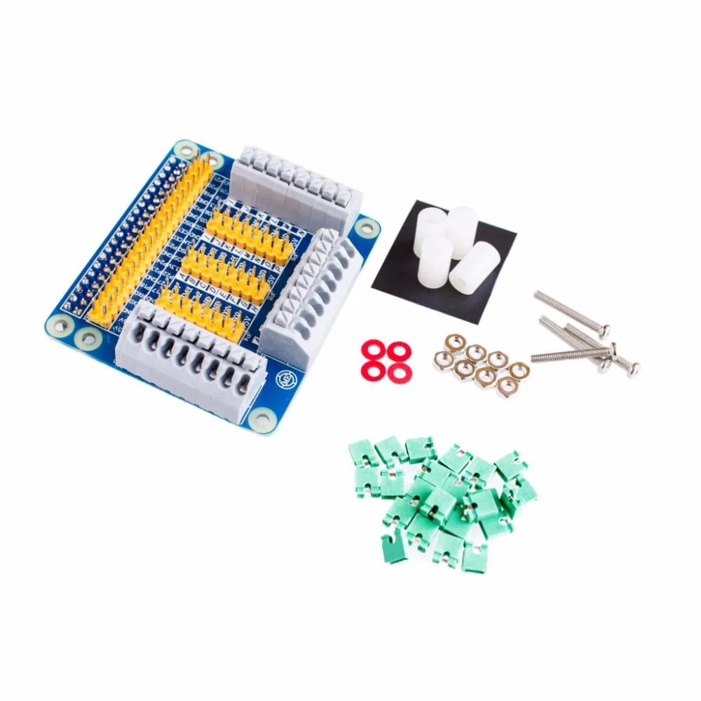 GPIO Expansion Board Raspberry Pi Shield for PI 2 3 B B+ With Screws raspberry pi model b diy kit | Компьютеры и офис