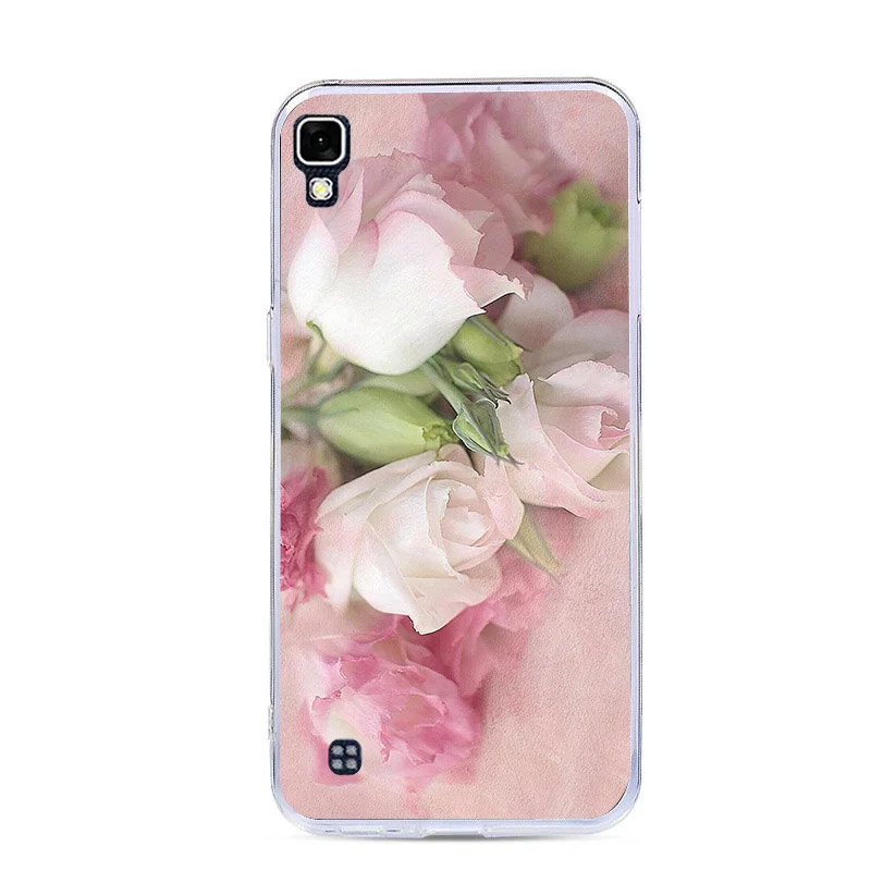 Case For LG X Power K220DS LS755 5.3" Silicon Back Protection Cover K220 K450 Soft TPU Painted Pattern Shell |