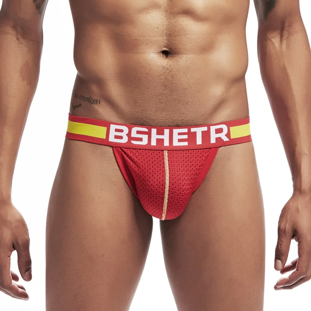2019 Новое поступление дышащее Мужское нижнее белье jockstrap G-strings мужские стринги