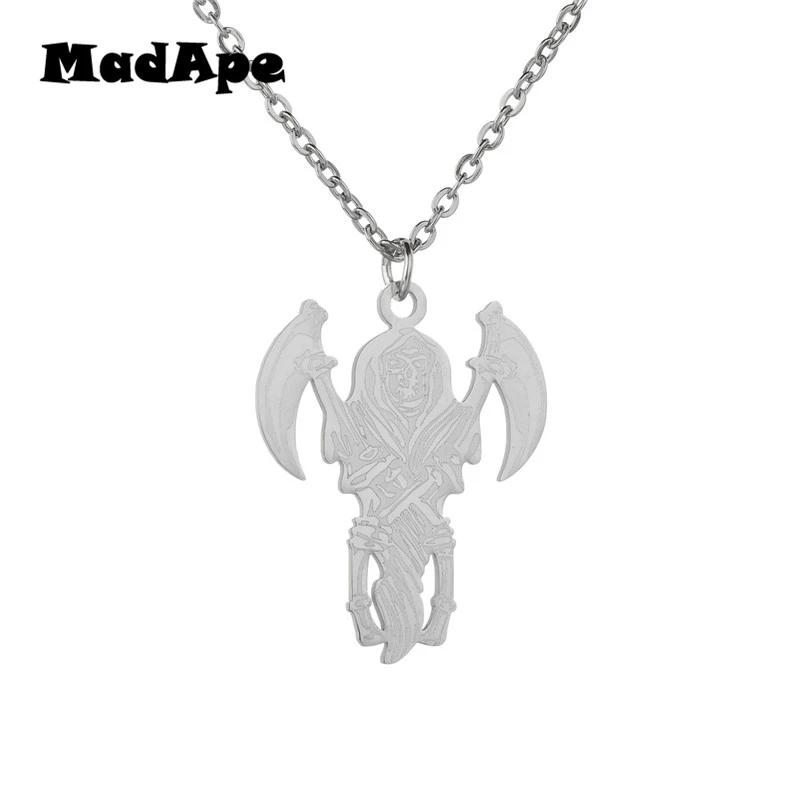 Женская цепочка MadApe из нержавеющей стали серебристого цвета золотистого