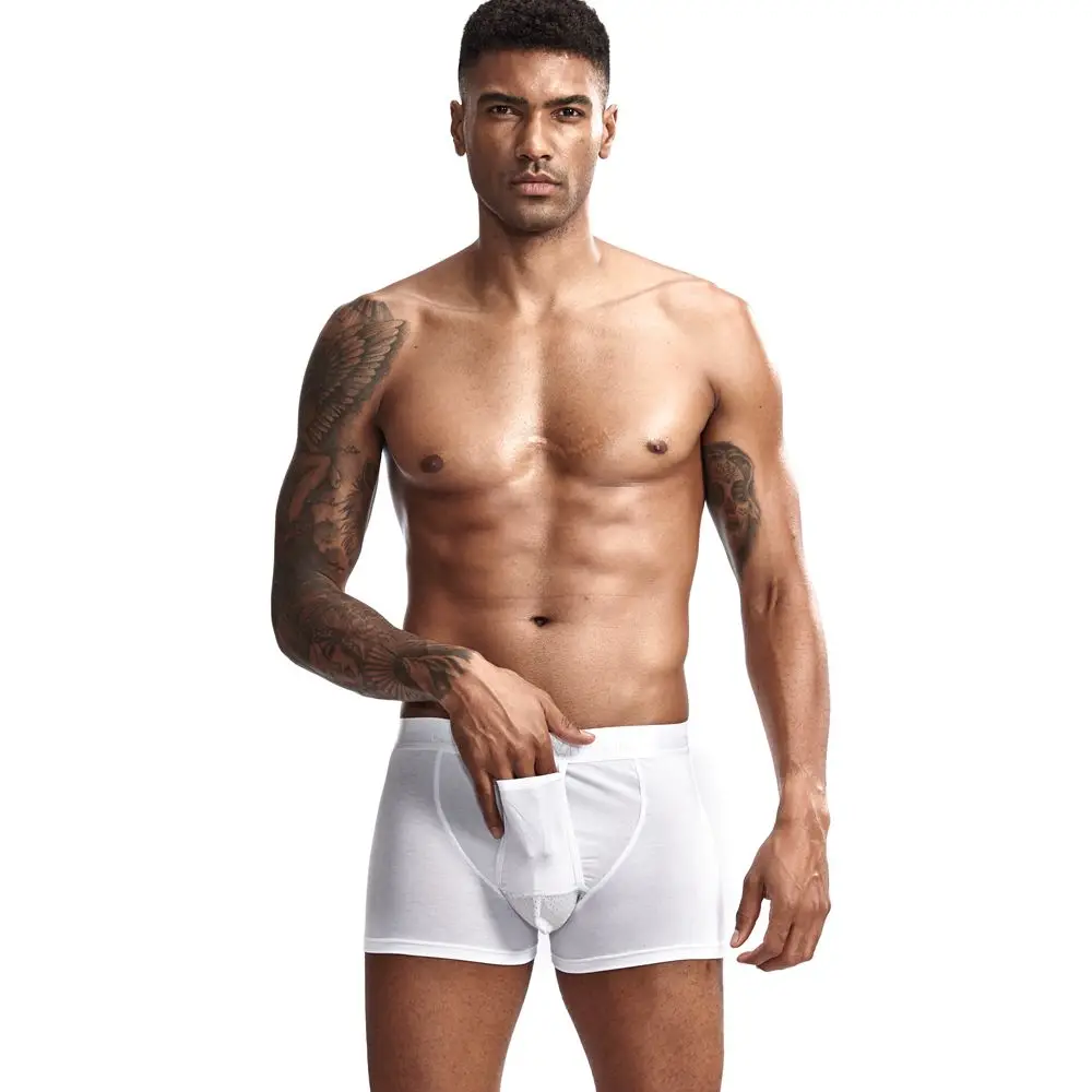 JOCKMAIL, модальное мягкое сексуальное мужское нижнее белье, боксерские шорты, Мошонка, уход за мошонкой, Капсульная функция, молодежное здоровье, Сеульское Выпуклое разделение, боксеры для геев