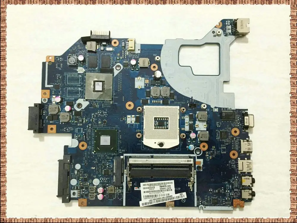 LA 7912P для ACER Aspire E1 571G V3 571 системная плата NBRZP11001 Q5WV1 DDR3 HM77 PGA989 Test|Материнские платы