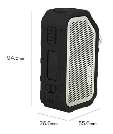 Оригинальный WISMEC ACTIVE Box Mod 80 Вт с Bluetooth динамик водонепроницаемый Vape поддержка