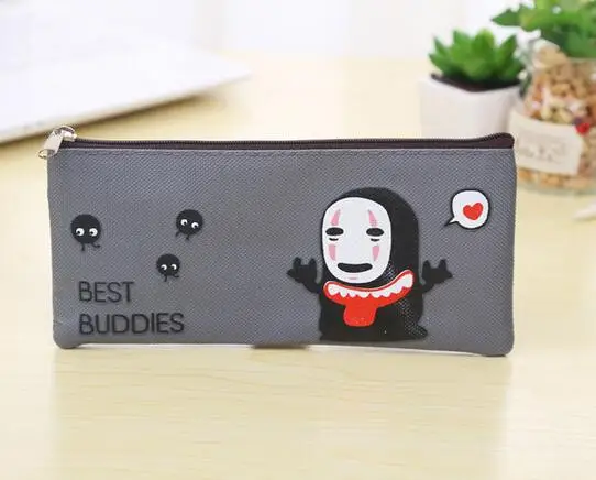 20pcs Studio ghibli No Face Kaonashi аниме фигурки карандаш Холщовая Сумка детские игрушки 19x9