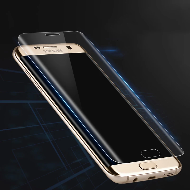 Защитное стекло Gourde для Samsung Galaxy S7 Edge изогнутое защитное с полным 3D покрытием |