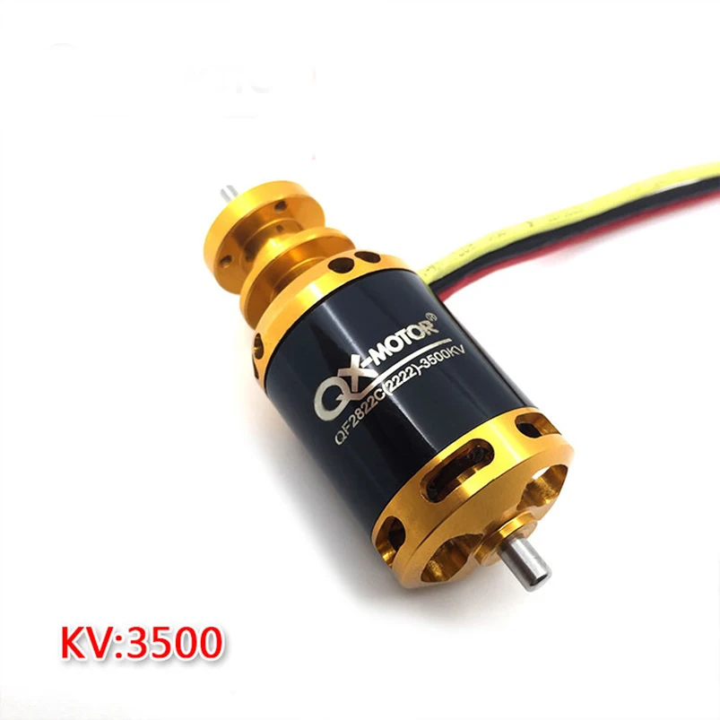 Бесщеточный двигатель QX 2822 3500KV 4S Lipo для 12-лопастного рабочего колеса вентилятор 64