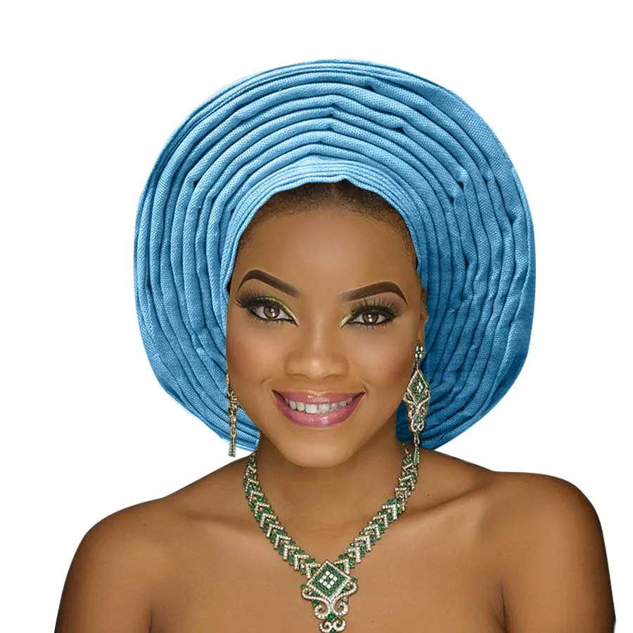 Африканский aso oke головной убор aso oke нигерийский головной убор aso ebi Авто геле женский тюрбан красивый головной убор для свадебной вечеринки