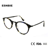 original acetate glasses frame women optical frames man round eyeglasses 49mm retro korean eyewear brands monturas de lentes