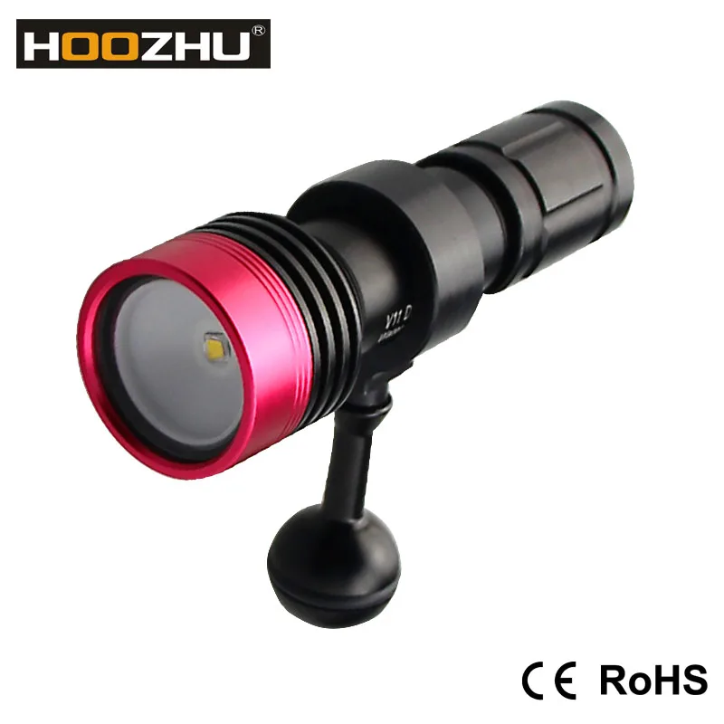 Free Shipping Deep Scuba Aluminum Diving Dive Video Torch Light Lamp with Ball Mount Waterproof 100m Photographing V11 | Лампы и