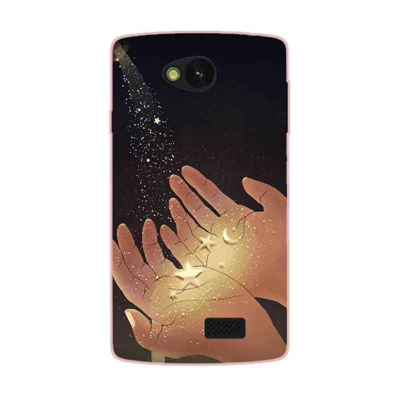 Модный чехол с рисунком для LG Optimus Dual D285 D280 D325 D320 L80 L90 F60, чехол для телефона с изображением кота и пейзажа - Цвет: M092