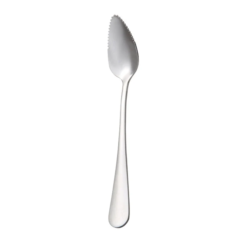 MelonSpoon Столовые приборы из нержавеющей стали, портативный нож для масла, вилка для мяса, зеркальная полировка, лопата для торта, десертная вилка, ложки, западные столовые приборы - Цвет: MelonSpoon