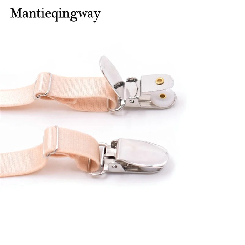 Mantieqingway деловая рубашка держатель для мужских ног ремень подтяжек ремни