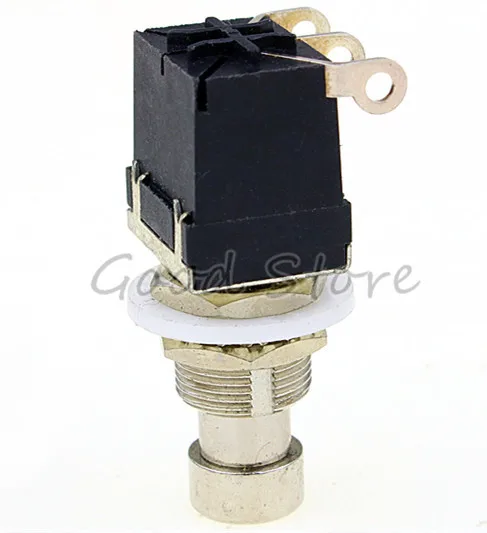 1 шт. THGS 3Pins DPDT моментальный или блокирующий стоп переключатель для гитары AC 250 В/2A