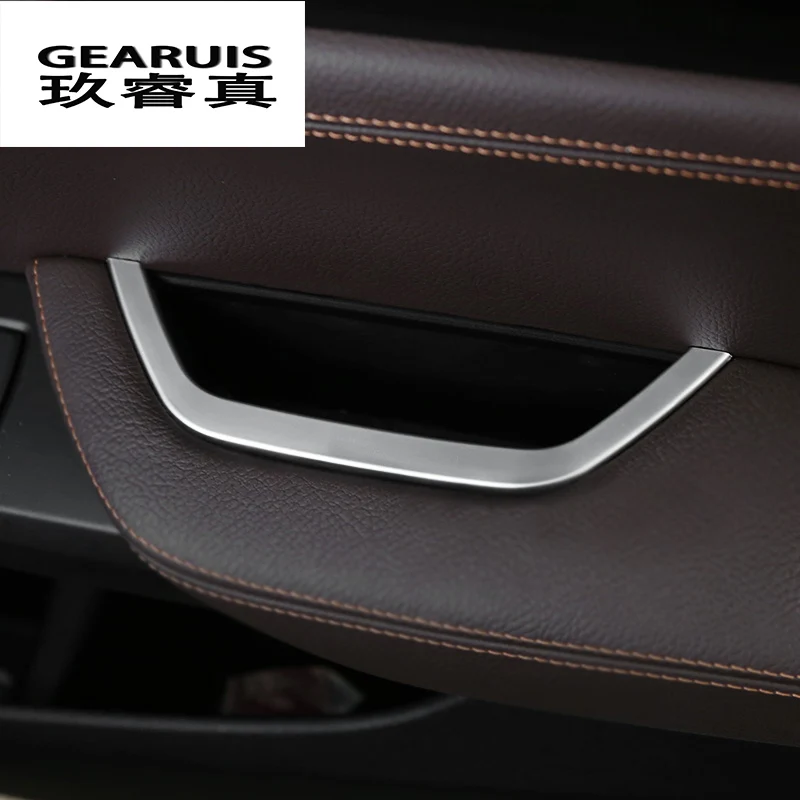 Автомобильный Стайлинг ABS Внутренняя дверь водителя подлокотник коробка для