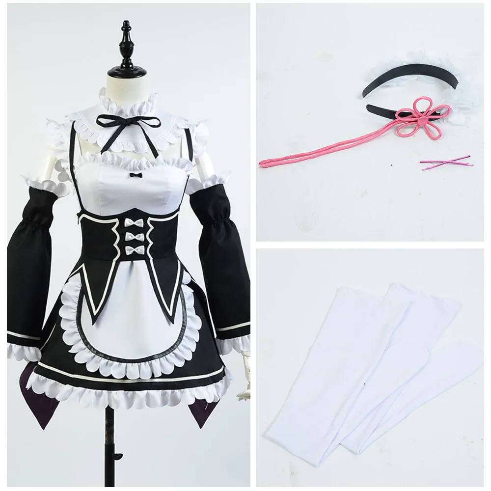 Костюм для косплея Re:Zero Life в другом мире от Zero Rem женщин и девочек|costume for women|costume