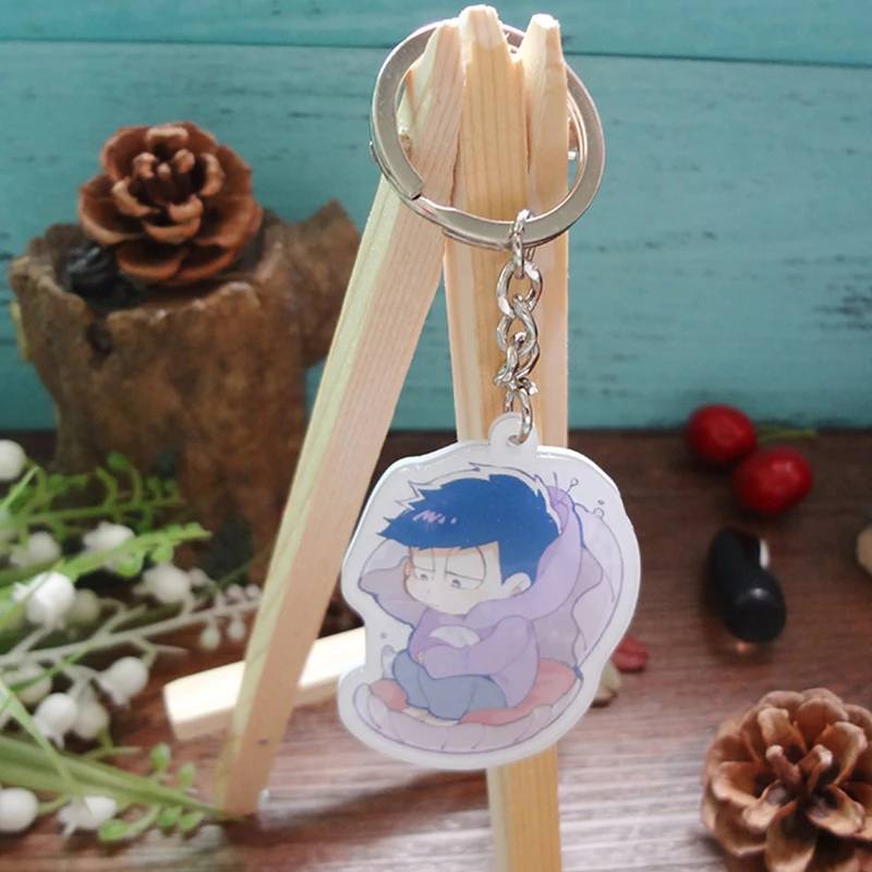 6 шт./компл. Mr.Osomatsu San шесть одинаковых лиц Konya wa Saikou набор ремешков для телефона