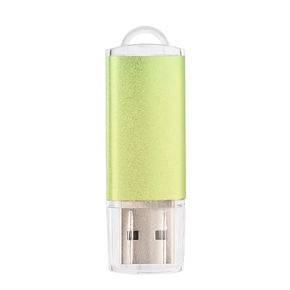 Green Металлический USB флеш-накопитель 128 ГБ Флешка 64 ГБ 32 ГБ USB флеш-карта памяти, Флеш накопитель 32 64 128 ГБ USB флешка - Цвет: Green