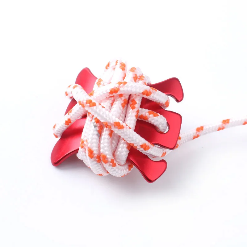 Paracord Открытый Отдых Алюминиевого Сплава Веревка Шнур Линия Парень Бегуны Rope