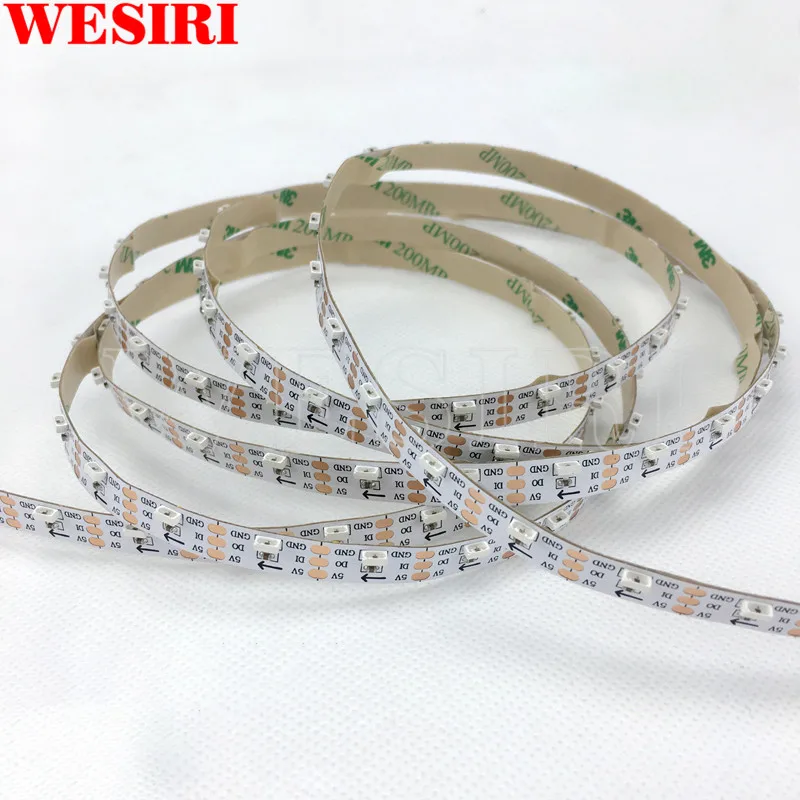 1 м/5 м SK6812 4020 светодиодная боковая Светодиодная лента DC5V 60 72 120 144 светодиодов/м