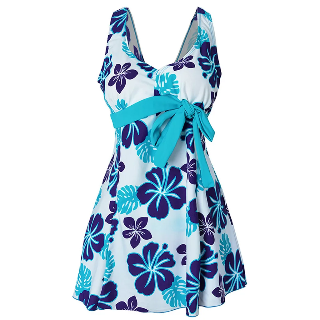Sexy Lady Tankini Swimdress Swimsuit Beachwear Swimwear Bathing Bikini Plus Size swimsuit woman two piece Tankins swim suit