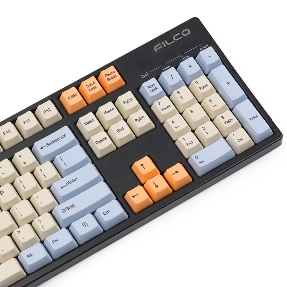 Толстые PBT OEM профиль Keycaps ANSI Dye subbed 104 ключи для 61 87 cherry mx механическая