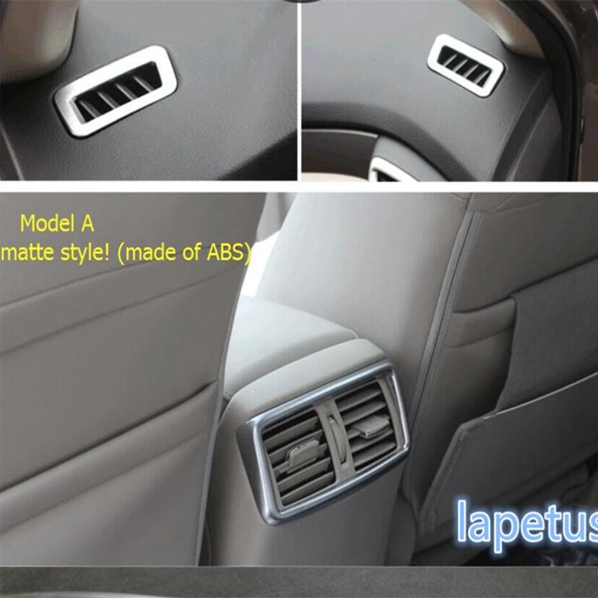 Lapetus для Nissan Rogue X Trail x trail T32 2014 2020 передние и задние кондиционеры AC Outlet Vent Decoration Cover