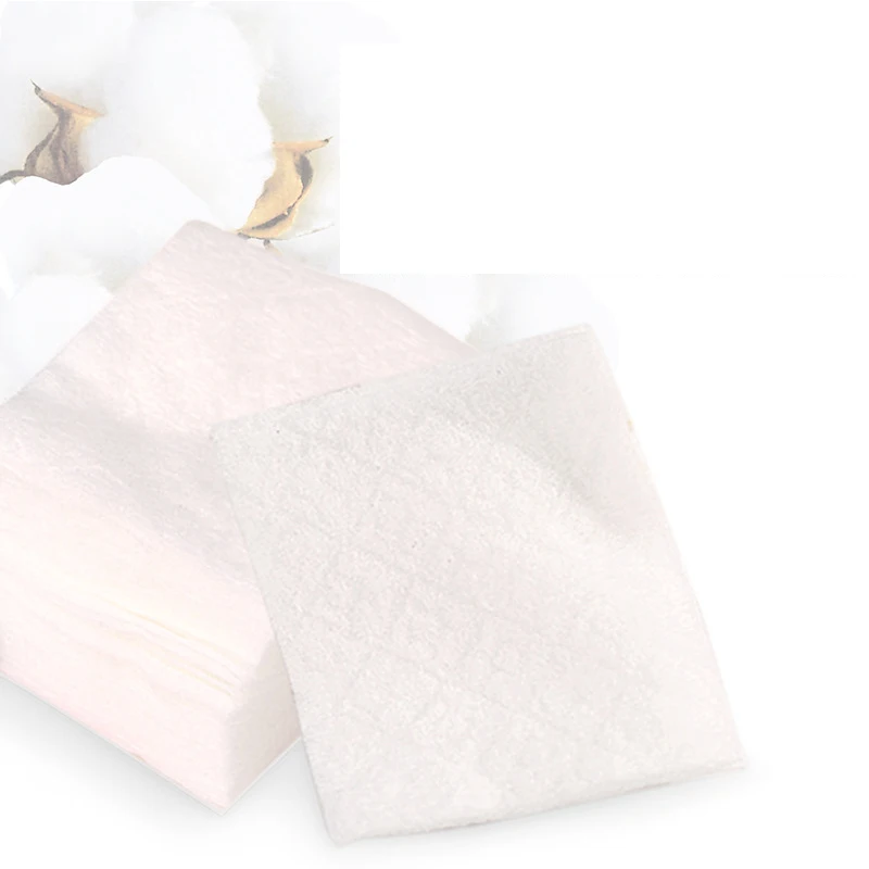 100-piece Boxed Ultra-thin Cotton Pad Soft and Water-saving Non-woven Remover |