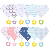 new fashion baby bandana drool bibs and teething toys made with 100 organic cotton super absorbent and soft unisex newborn bibs