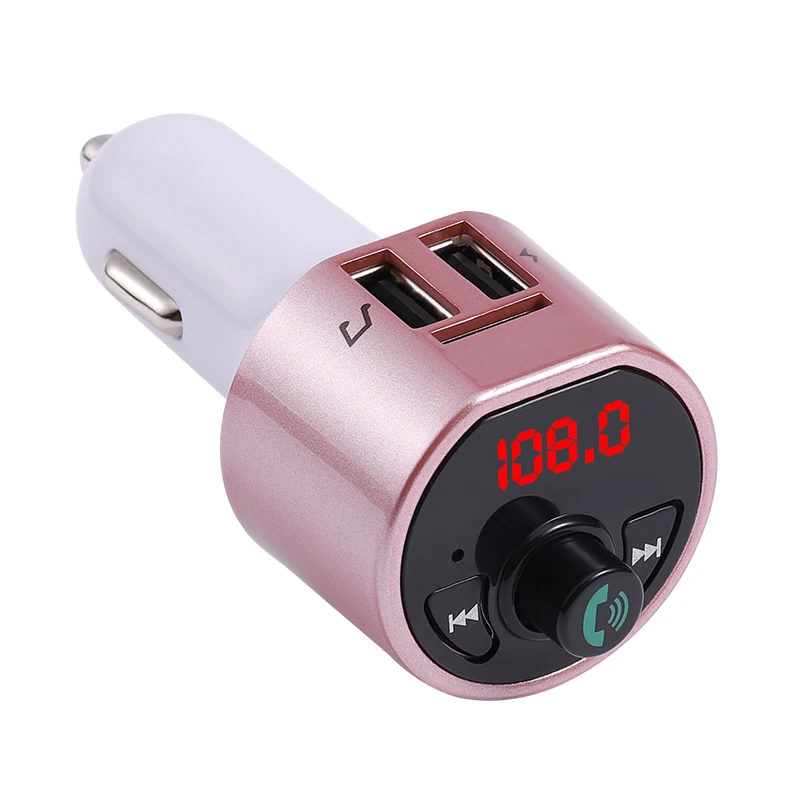 Fm-передатчик модулятор Bluetooth Handsfree Вызов автомобильный аудио mp3-плеер с Daul USB 5 В 3.1A Зарядное устройство USB TF карты памяти флэш-диски