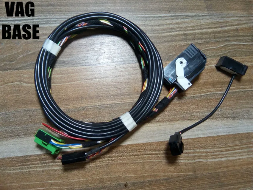 9W2 9W7 автомобиля Bluetooth Plug жгут проводов кабель для VW Passat B6 Jetta Golf MK5 6 Tiguan ПОЛО RCD510 RNS510