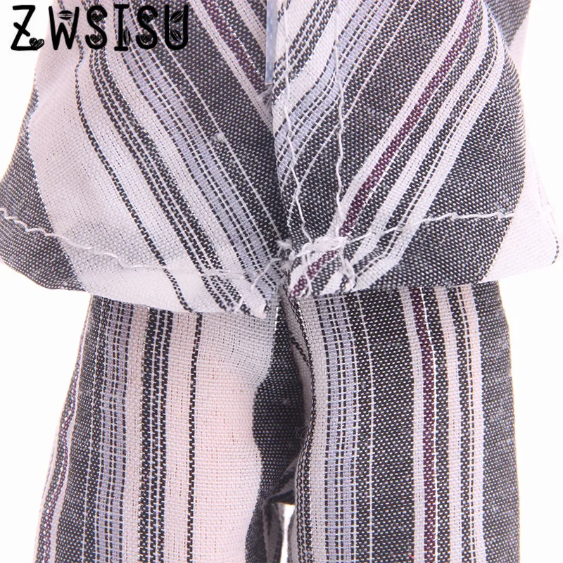 Новая пижама из 7 предметов, одежда, подходит для мужской куклы Кен, одежда для сна, подарит детям лучшие игрушки аксессуары