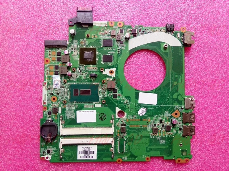 

767412-001 For HP 15-P Laptop motherboard i7 cpu 840M 2GB DDR3 DAY11AMB6E0
