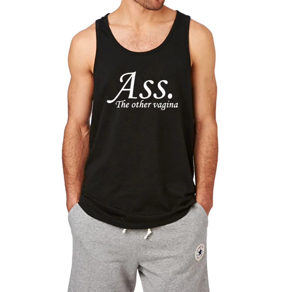 Мужские s Ass The Other вагинальные забавные крутые майки для мужчин|tank top men|tank topcool tank