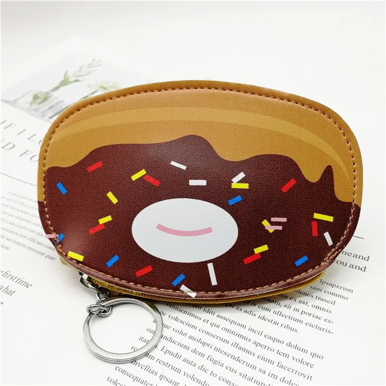 style 22 Want Go Kawaii 3D Хлеб дизайн детский кошелек милый кошелек для монет, Сумочка кожаный маленький кошелек для девочек мини клатч ключ сумка для хранения - Цвет: style 22
