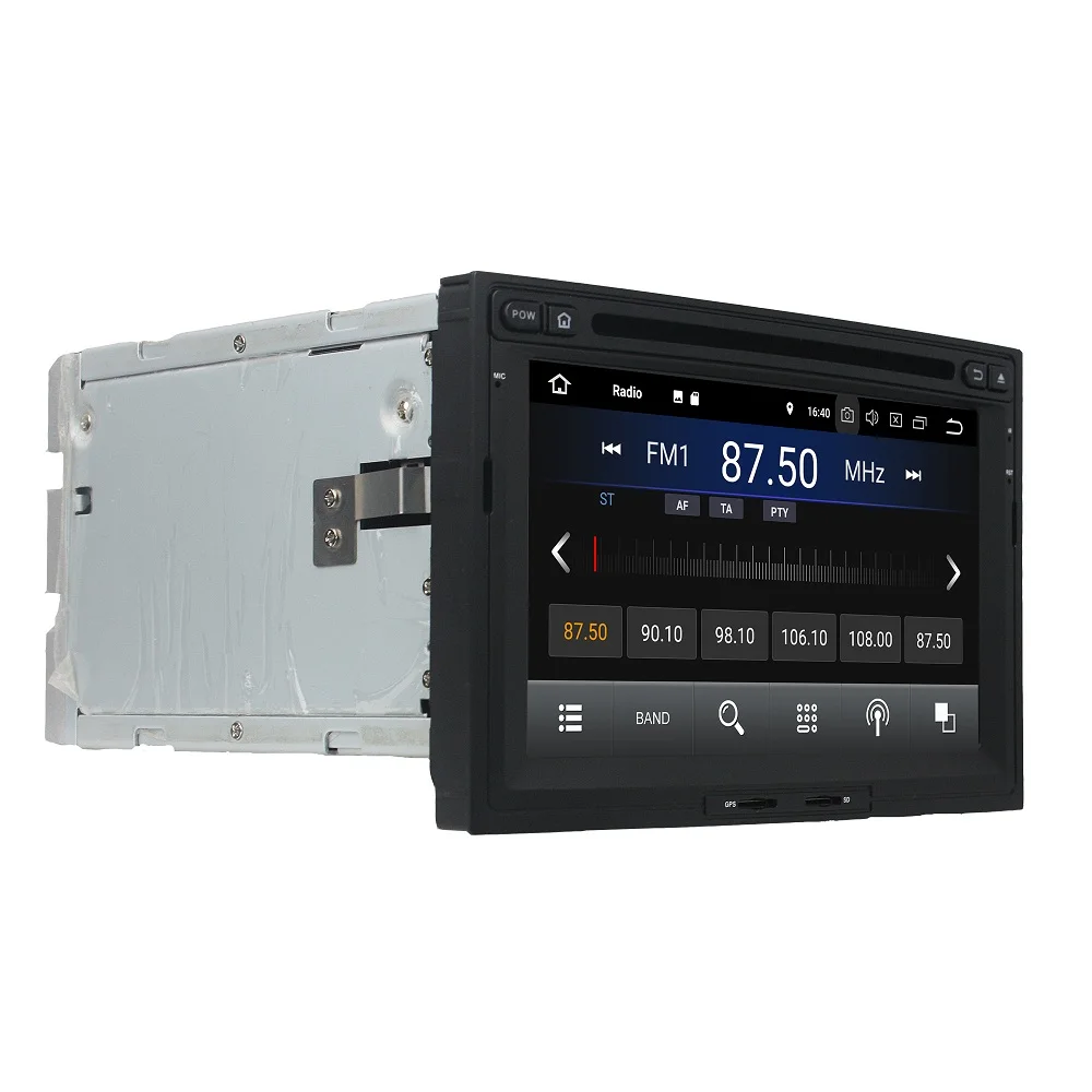 7 &quotAndroid 8 1 автомобильный Радио DVD gps мультимедийное головное устройство для peugeot