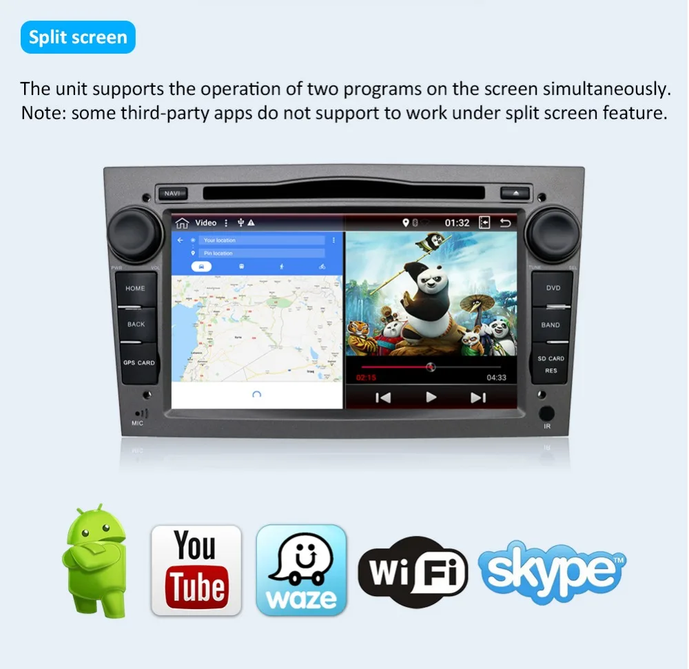 Автомагнитола 2 Din на Android 10 мультимедийная стерео система с DVD GPS Навигатором для