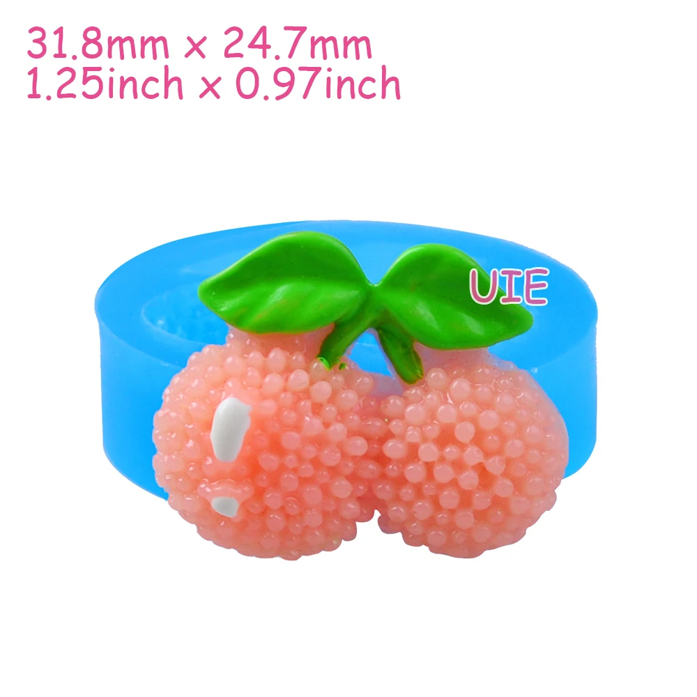 Силиконовая форма для фруктов вишни 31 8 мм сахарной мастики помадки печенья