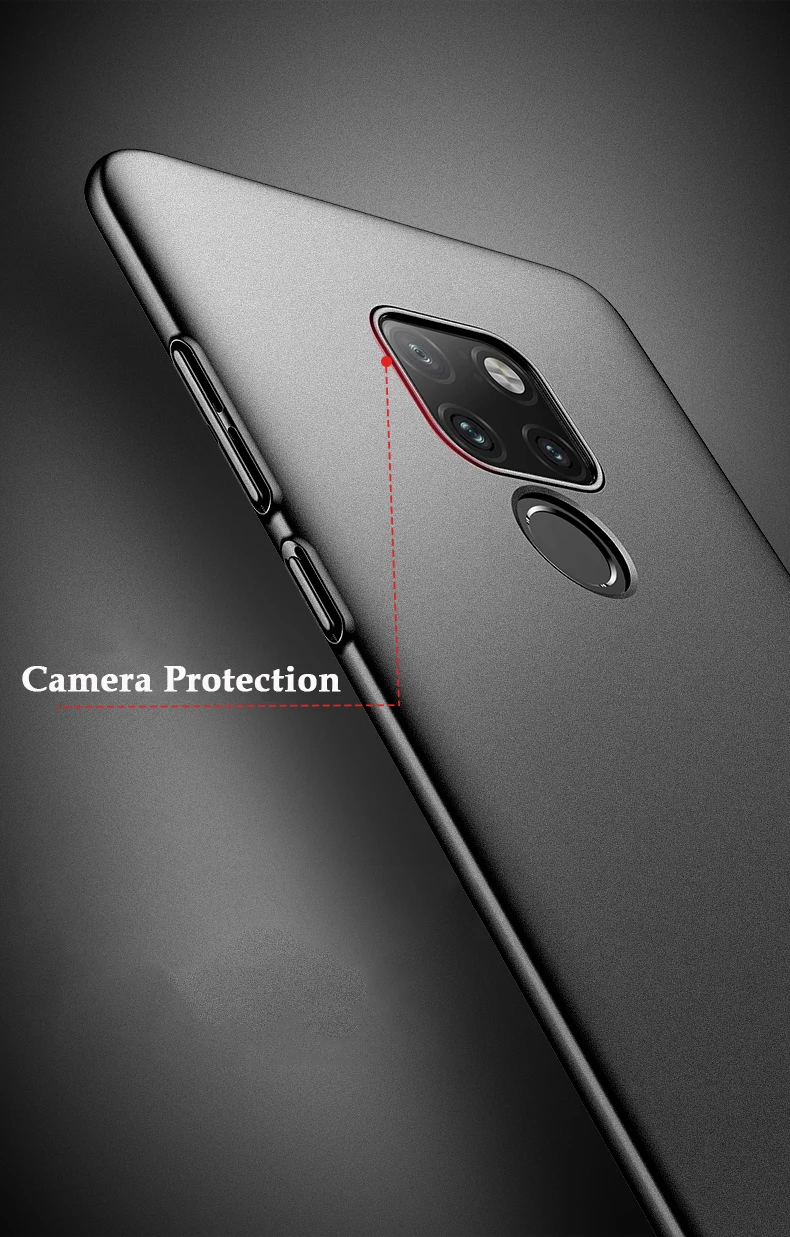 Чехлы для телефонов huawei mate 20 Pro X Msvii шикарный ультра тонкий жесткий поликарбонатный чехол-крышка для huawei mate 20 X Pro Чехол Корпус