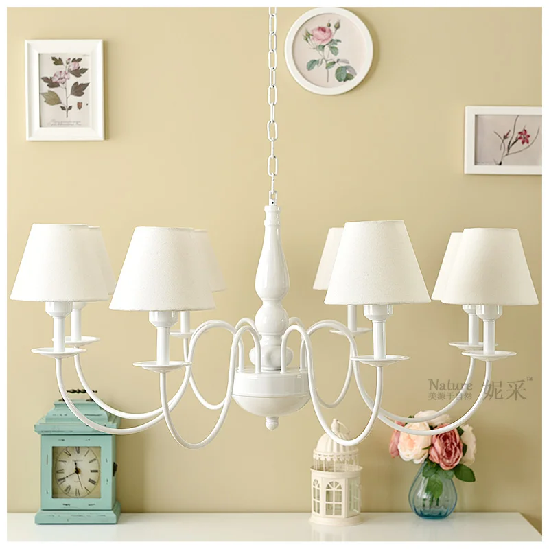 Детская люстра с 8 лампами для освещения спальни современная гостиной комнатная