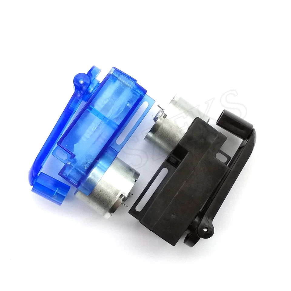 

6V Mini Hand Engine Motor Haft Mechanical Generator DIY Toys Parts Blue/Black