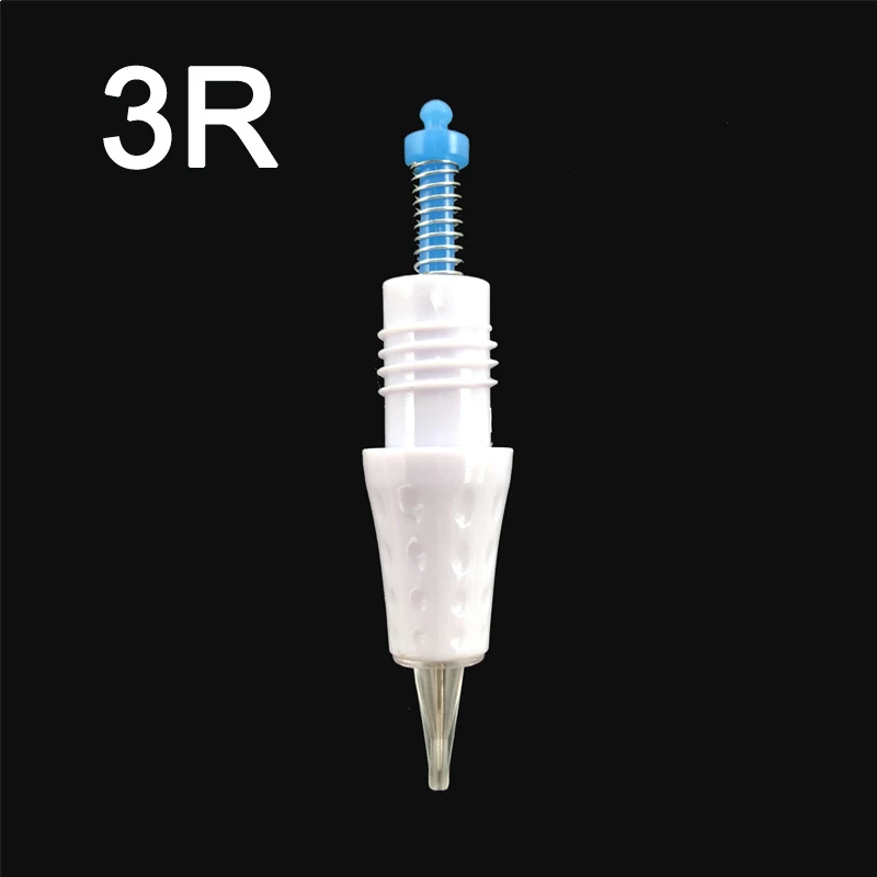 Artmex permanent Makeup needle 3 prong 3R 50pcs for eyebrow eyeline lip safety V6 V8 digital tattoo machine | Красота и здоровье