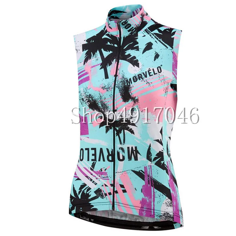 Morvelo Новый Для женщин Велосипеды Джерси 2019 горный велосипед без рукавов мейло для