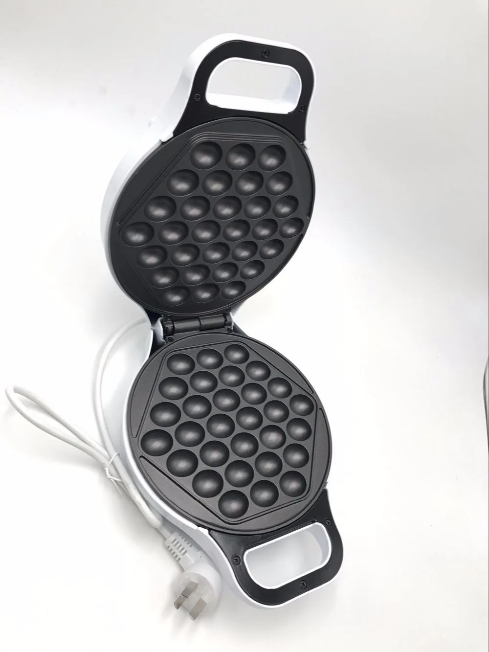 Бытовой электрический Egg Bubble Waffle-чайник 30 отверстия двойной форма для выпечки