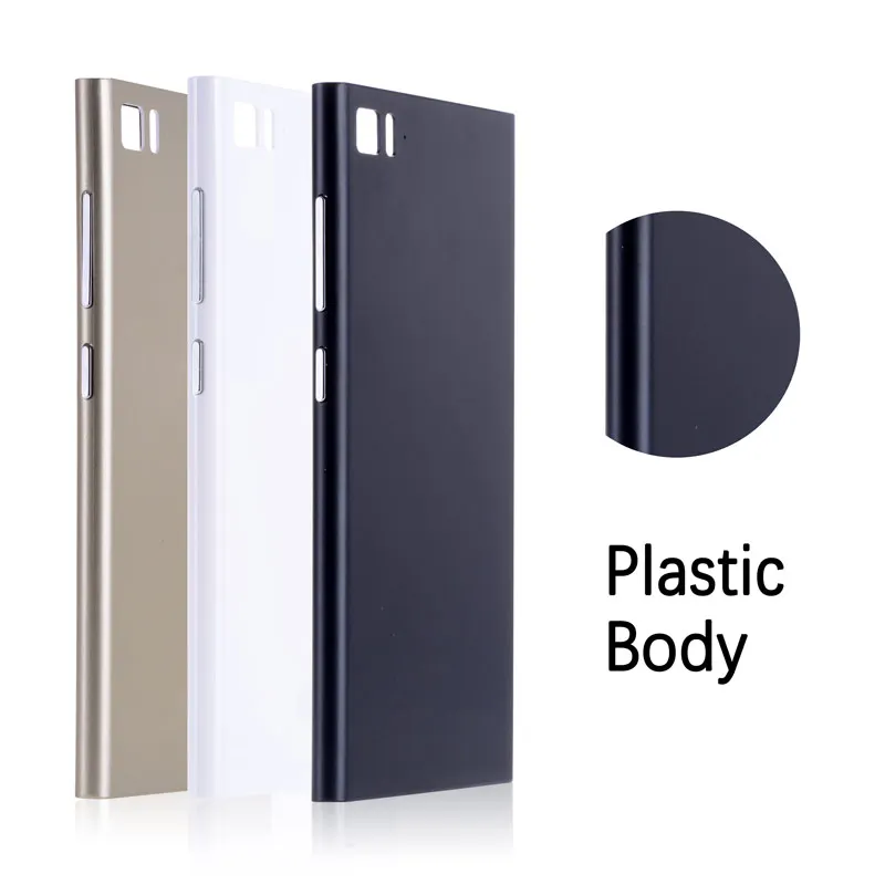 TDCDMA WCDMA Задняя крышка для XIAOMI Mi3 на батарею черный белый золотой
